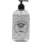 Hipster Graduate Plastic Soap / Lotion Dispenser (Personalized)
