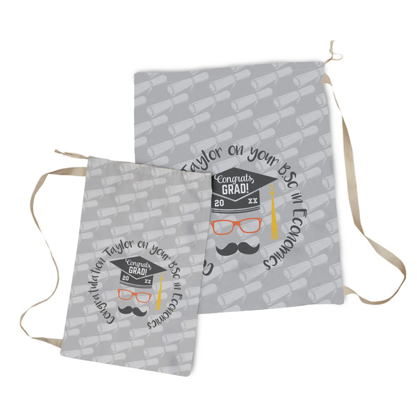 Hipster Graduate Laundry Bag - Both Bags