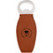 Hipster Graduate Leatherette Bottle Opener (Personalized)