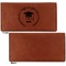 Hipster Graduate Leather Checkbook Holder Front and Back Single Sided - Apvl