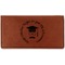 Hipster Graduate Leatherette Checkbook Holder (Personalized)