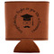 Hipster Graduate Leatherette Can Sleeve - Flat