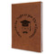 Hipster Graduate Leatherette Journal - Large - Single Sided - Angle View