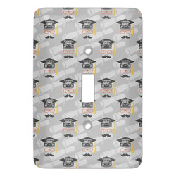 Hipster Graduate Light Switch Cover (Personalized)