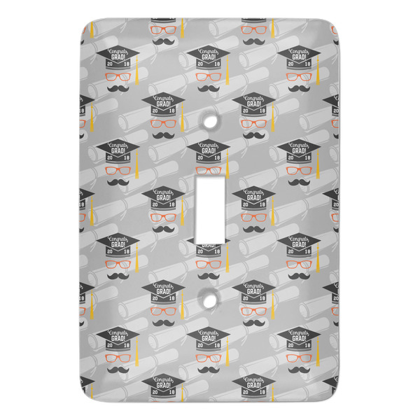 Custom Hipster Graduate Light Switch Cover (Personalized)