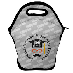 Hipster Graduate Lunch Bag w/ Name or Text