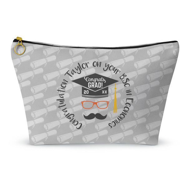 Custom Hipster Graduate Makeup Bag (Personalized)