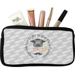 Hipster Graduate Makeup / Cosmetic Bag - Small (Personalized)