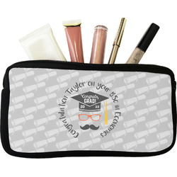 Hipster Graduate Makeup / Cosmetic Bag (Personalized)