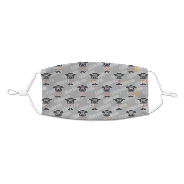 Custom Hipster Graduate Kid's Cloth Face Mask (Personalized)