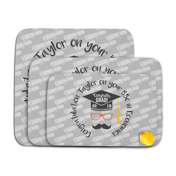 Hipster Graduate Memory Foam Bath Mat - MAIN PARENT