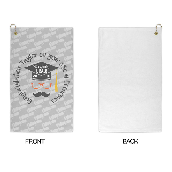 Hipster Graduate Microfiber Golf Towels - APPROVAL