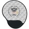 Hipster Graduate Mouse Pad with Wrist Support