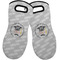 Hipster Graduate Neoprene Oven Mitts - Set of 2 w/ Name or Text