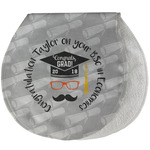 Hipster Graduate Burp Pad - Velour w/ Name or Text
