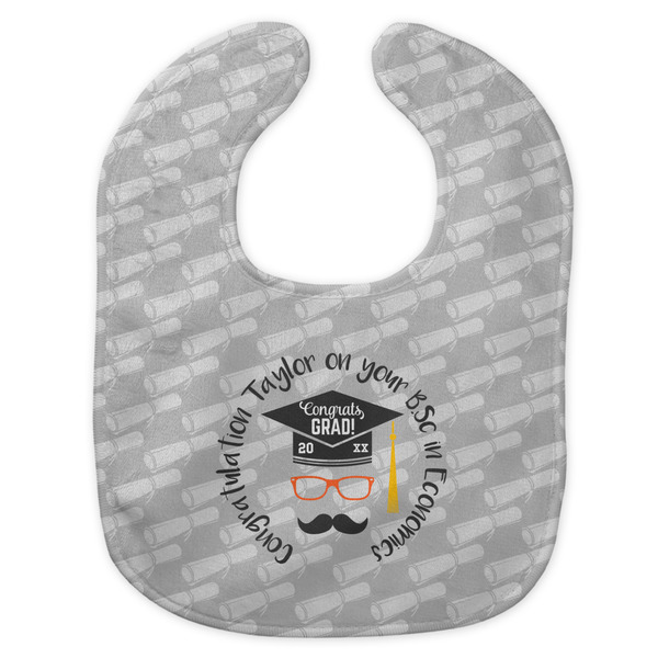 Hipster Graduate New Bib Flat Approval