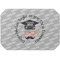 Hipster Graduate Octagon Placemat - Single front