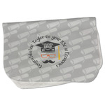 Hipster Graduate Burp Cloth - Fleece w/ Name or Text