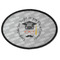Hipster Graduate Oval Patch