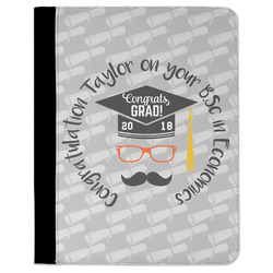 Hipster Graduate Padfolio Clipboard - Large (Personalized)