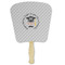 Hipster Graduate Paper Fan (Personalized)