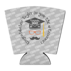 Hipster Graduate Party Cup Sleeve - with Bottom (Personalized)