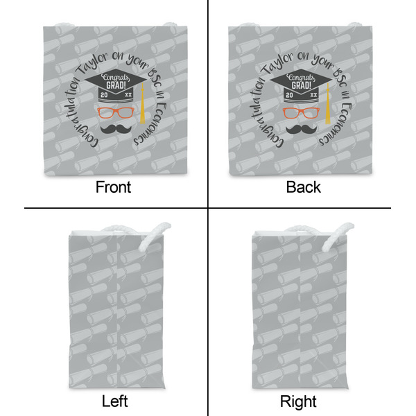 Hipster Graduate Party Favor Gift Bag - Matte - Approval