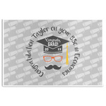 Hipster Graduate Disposable Paper Placemats (Personalized)