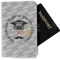 Hipster Graduate Passport Holder - Fabric (Personalized)