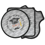 Hipster Graduate Iron on Patches (Personalized)