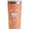 Hipster Graduate Peach RTIC Everyday Tumbler - 28 oz. - Close Up