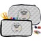 Hipster Graduate Pencil / School Supplies Bags Small and Medium
