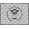 Hipster Graduate Personalized Door Mat - 24x18 (APPROVAL)