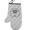 Hipster Graduate Left Oven Mitt (Personalized)