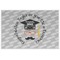 Hipster Graduate Laminated Placemat w/ Name or Text