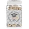 Hipster Graduate Dog Treat Jar (Personalized)