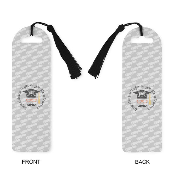 Hipster Graduate Plastic Bookmarks - Approval