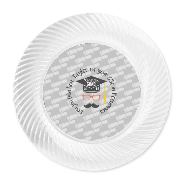 Hipster Graduate Plastic Party Dinner Plates - Approval
