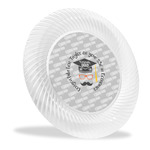 Hipster Graduate Plastic Party Dinner Plates - 10" (Personalized)