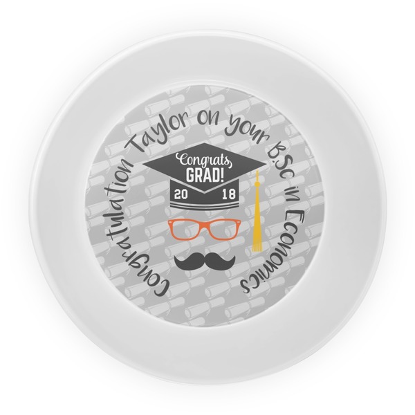 Hipster Graduate Melamine Bowl - Center
