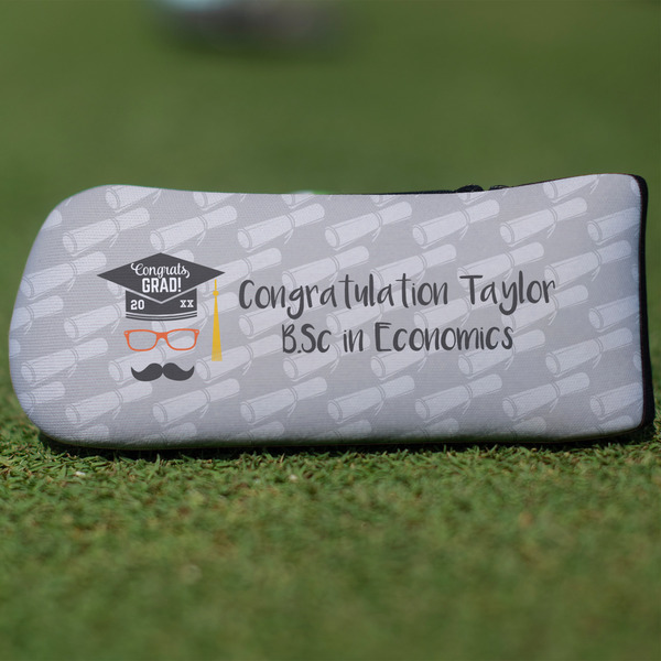Custom Hipster Graduate Blade Putter Cover (Personalized)