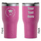 Hipster Graduate RTIC Tumbler - Magenta - Double Sided - Front & Back
