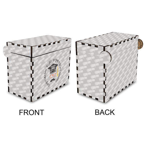 Hipster Graduate Recipe Box - Full Color - Approval