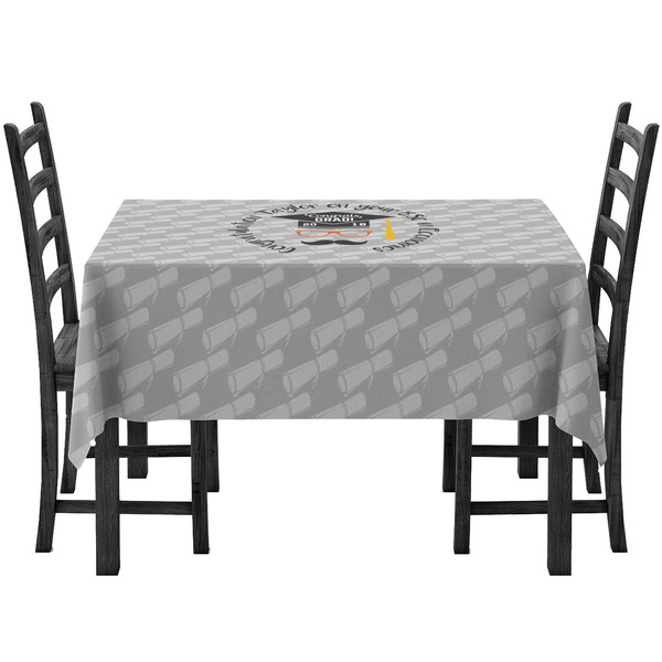 Custom Hipster Graduate Tablecloth (Personalized)