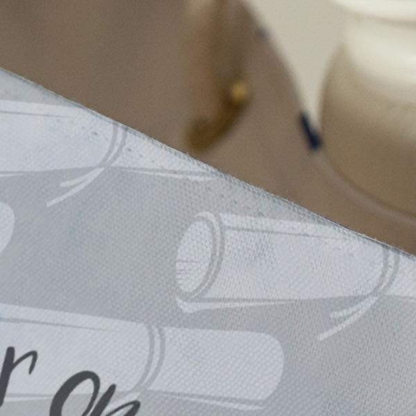 Hipster Graduate Large Rope Tote - Close Up View