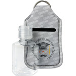 Hipster Graduate Hand Sanitizer & Keychain Holder (Personalized)