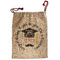 Hipster Graduate Santa Sack - Front (Personalized)