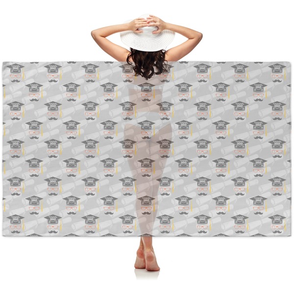 Custom Hipster Graduate Sheer Sarong (Personalized)