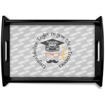 Hipster Graduate Wooden Tray (Personalized)