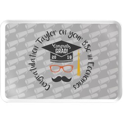 Hipster Graduate Serving Tray (Personalized)